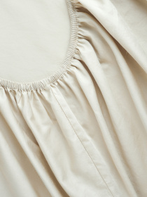 Простынь на резинке "Элегия" из натурального вареного сатина MBM MY HOME модель BL-FS-22/23/24 BEIGE Фото