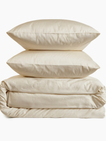 Пододеяльник "Лунное сияние" из натурального сатина MBM MY HOME модель BL-DC-15/16 BEIGE Фото