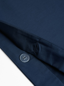 Пододеяльник "Лунное сияние" из натурального сатина MBM MY HOME модель BL-DC-15/16 DEEP BLUE Фото