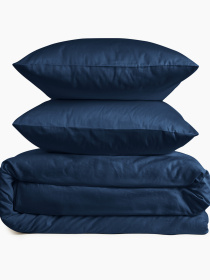 Пододеяльник "Лунное сияние" из натурального сатина MBM HOME модель BL-DC-15/16 DEEP BLUE Пододеяльник "Лунное сияние" из натурального сатина MBM HOME модель BL-DC-15/16 DEEP BLUE Фото