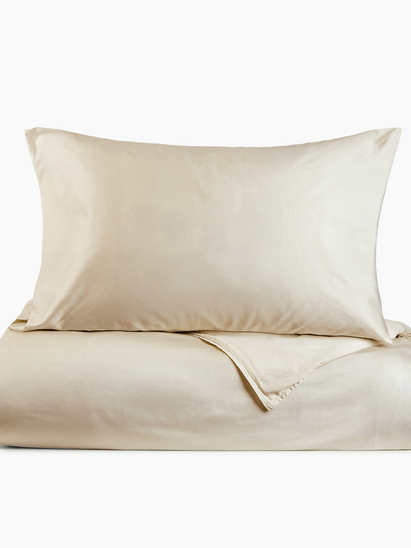 Пододеяльник "Элегия" из натурального вареного сатина MBM HOME модель BL-DC-17/18 BEIGE Фото