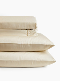 Пододеяльник "Элегия" из натурального вареного сатина MBM HOME модель BL-DC-17/18 BEIGE Фото