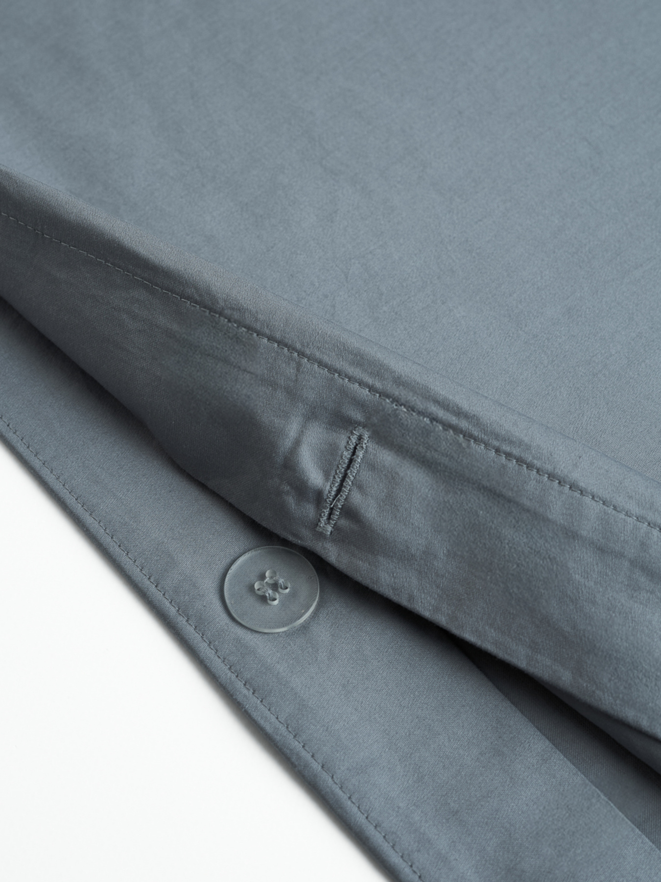 Пододеяльник "Элегия" из натурального вареного сатина MBM MY HOME модель BL-DC-17/18 CLOUDY GRAY Фото