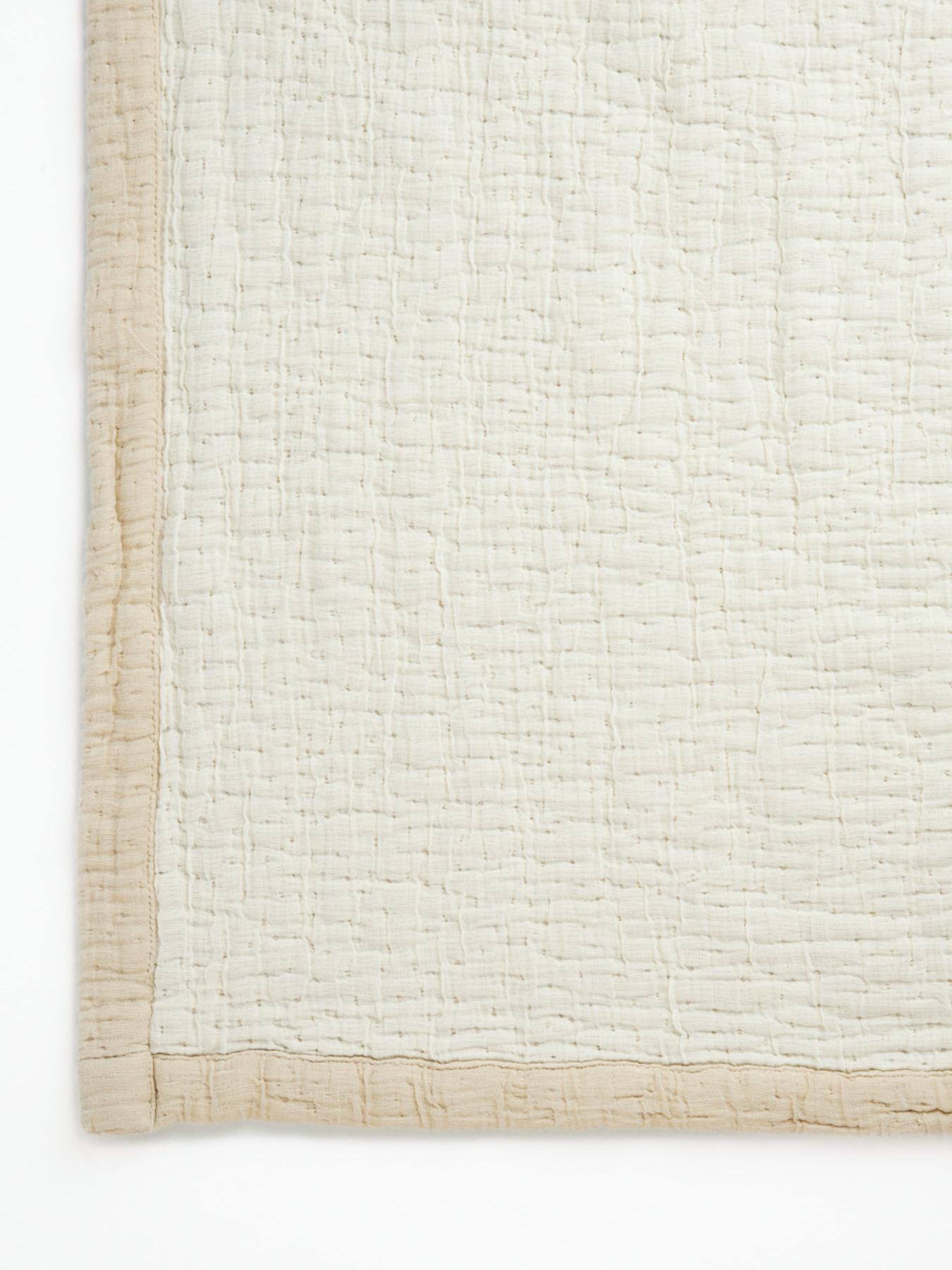 Покривало "Дзен" з мусліну MBM HOME модель BL-FS-25/26/28 IVORY/BEIGE Фото