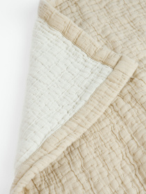 Покрывало "Дзен" из муслина MBM HOME модель BL-FS-25/26/28 IVORY/BEIGE Фото