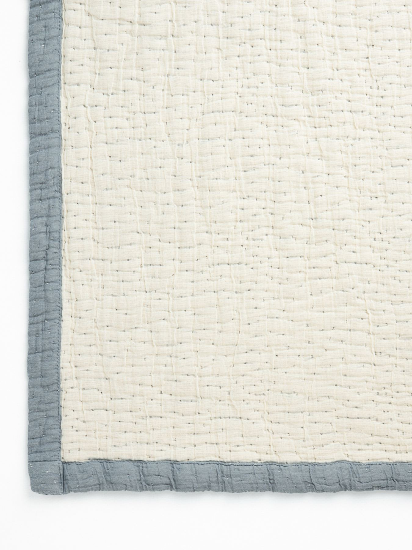 Покривало "Дзен" з мусліну MBM HOME модель BL-FS-25/26/27 IVORY/CLOUDY GRAY Фото