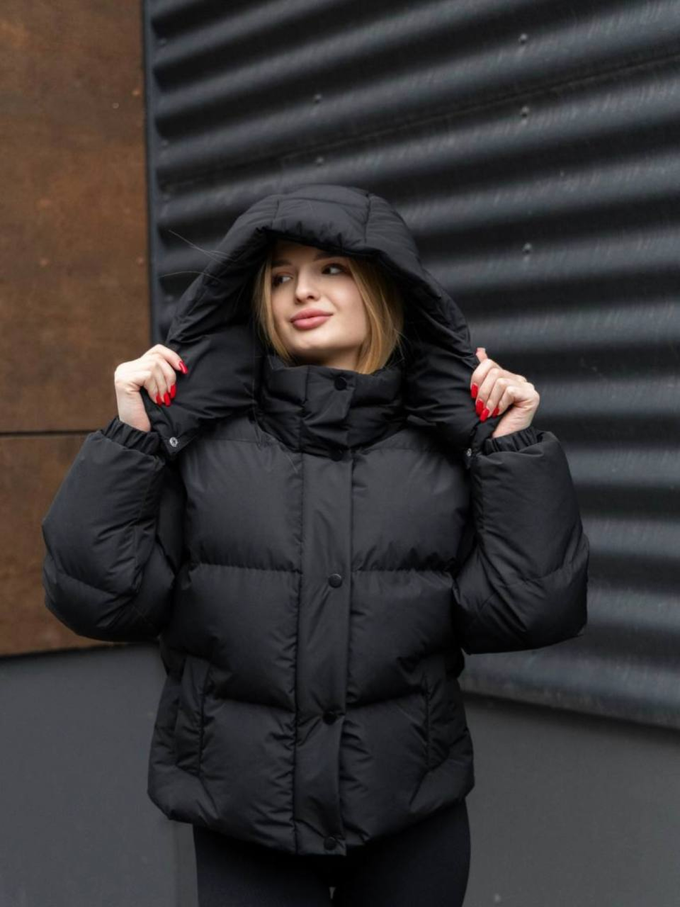 Пуховик Tian модель Stacy-T-Arctic-BLC Фото