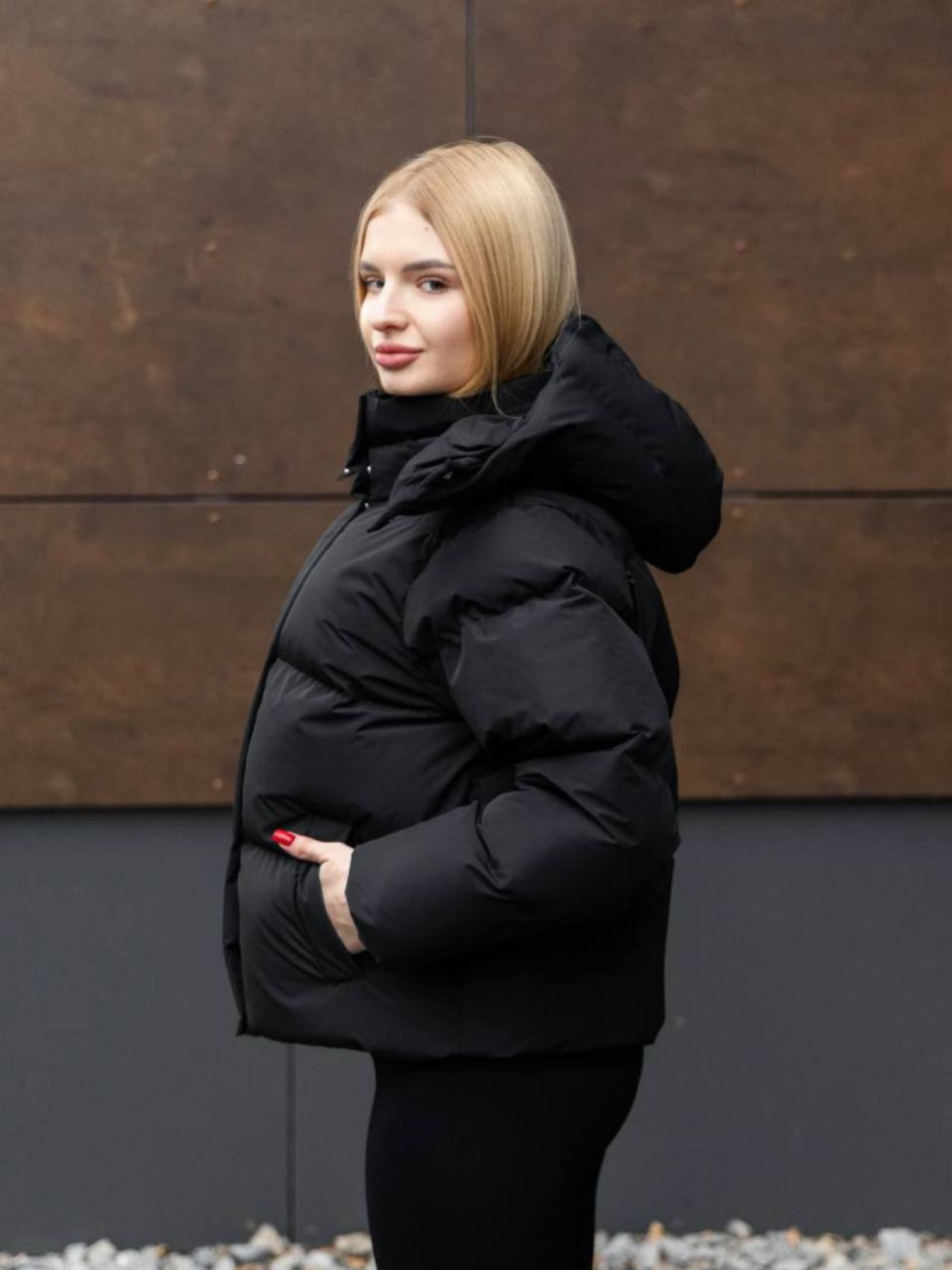 Пуховик Tian модель Stacy-T-Arctic-BLC Фото