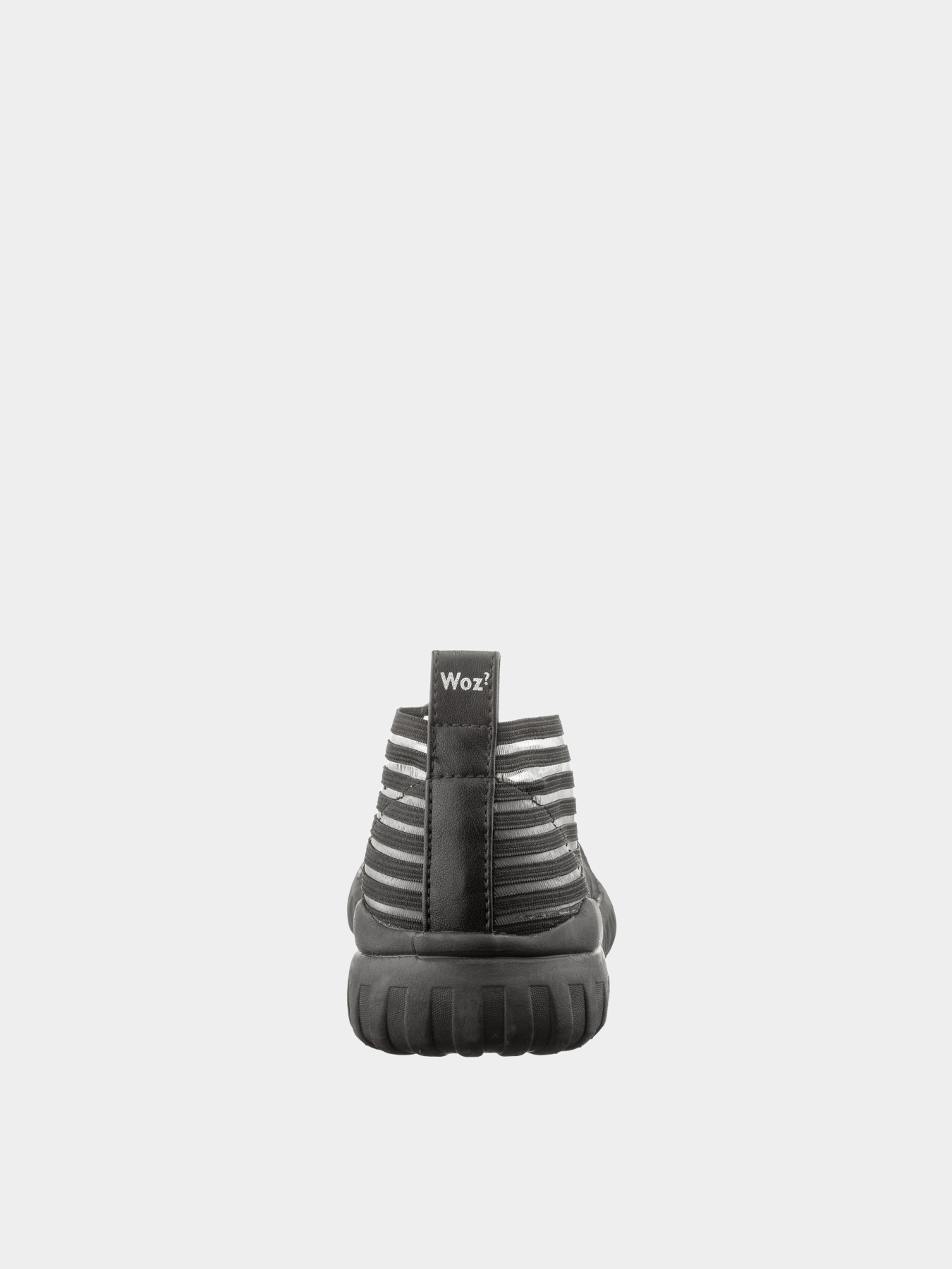 Кроссовки повседневные Woz модель ВОЗ-18623-SALLY BANDA ELASTICO TEX NERO-ж-191 Фото