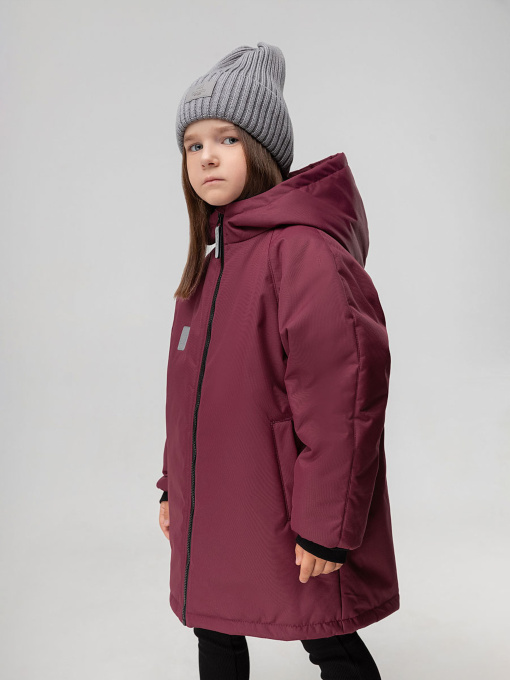 Куртки и дубленки BODO модель 32-72MU-burgundy Фото