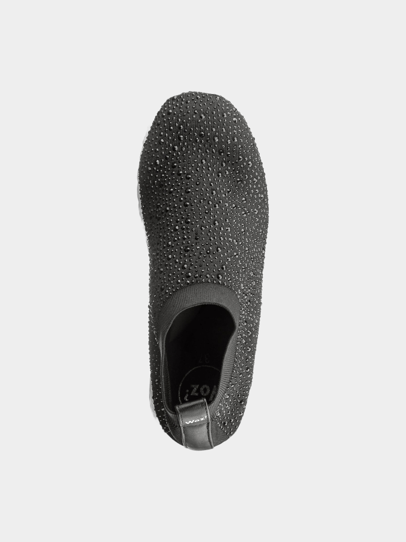 Кроссовки Woz модель ВОЗ-18634-SALLY CALZINO NERO STRASS NERO-ж-191 Фото