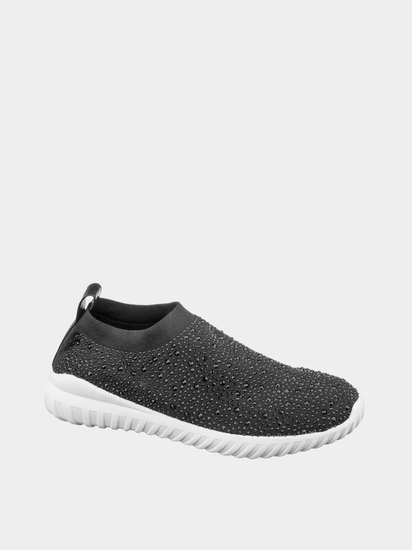 Кроссовки Woz модель ВОЗ-18634-SALLY CALZINO NERO STRASS NERO-ж-191 Фото