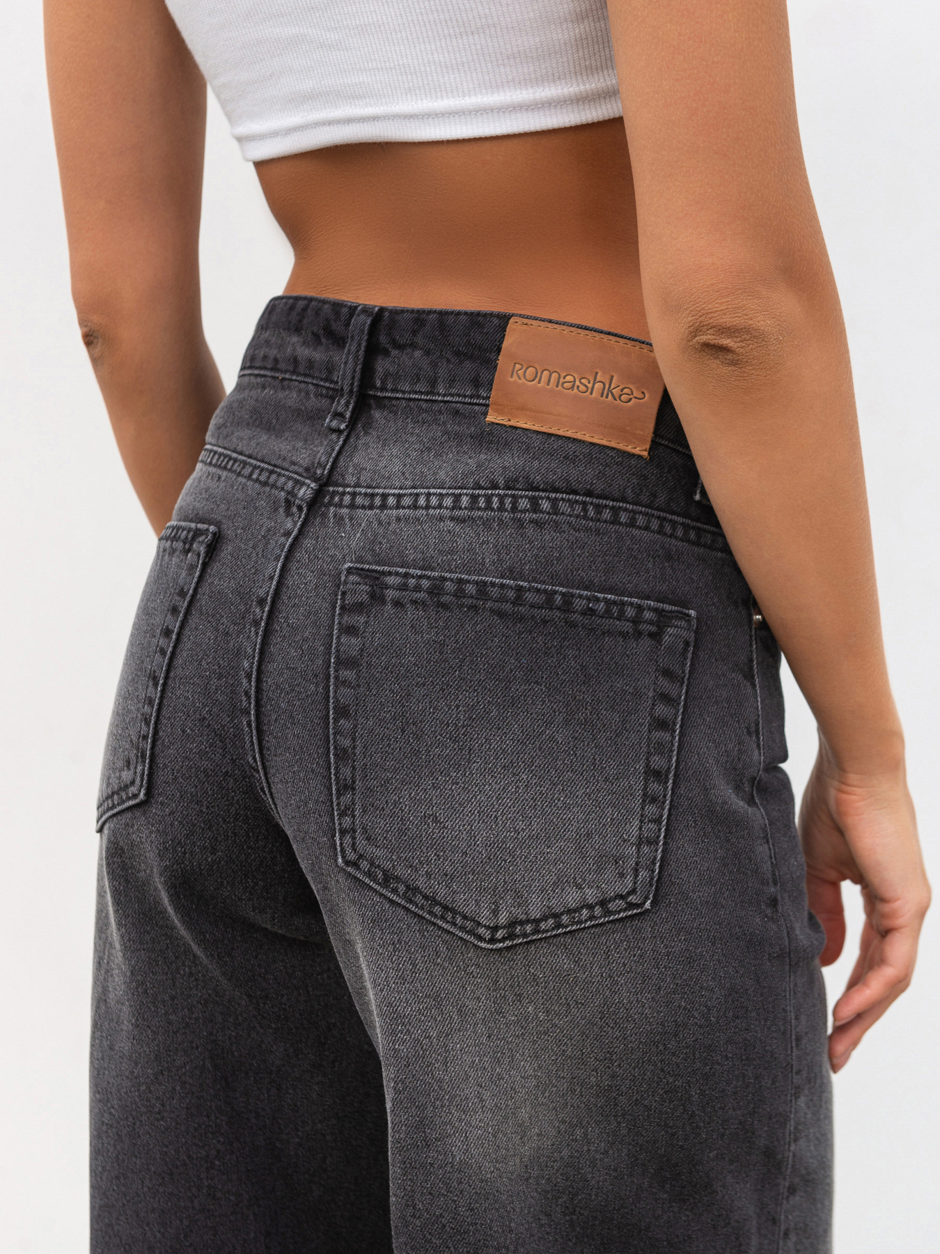Широкі джинси Romashka Вейв модель 205040704084 Фото
