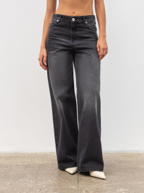 Широкі джинси Romashka Вейв модель 205040704084 Широкі джинси Romashka Вейв модель 205040704084 Фото