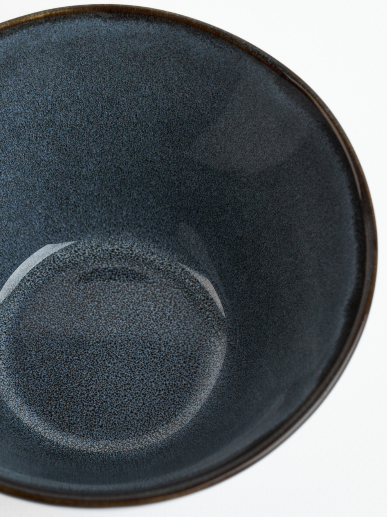 Пиала "Фьорд" из каменной керамики темно-синяя MBM HOME модель KP-123 DEEP BLUE Фото