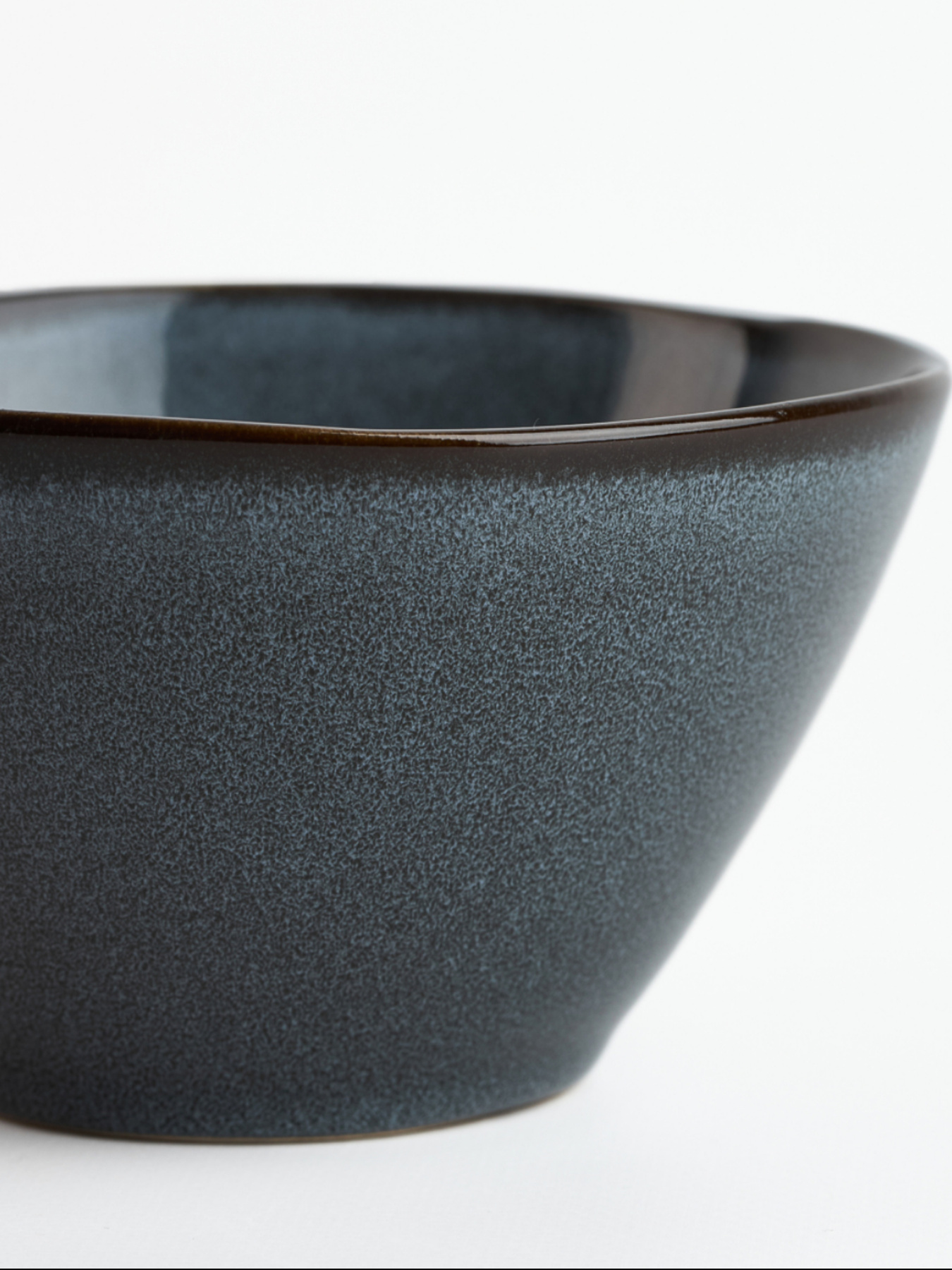 Пиала "Фьорд" из каменной керамики темно-синяя MBM HOME модель KP-123 DEEP BLUE Фото