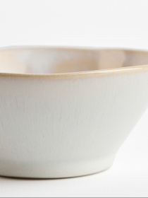 Піала "Фйорд" з кам'яної кераміки айворі MBM MY HOME модель KP-131 IVORY Фото