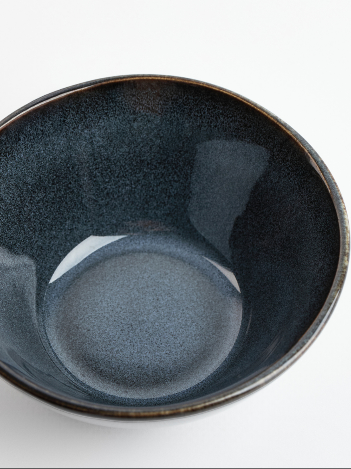 Піала "Фйорд" з кам'яної кераміки темно-синя MBM MY HOME модель KP-131 DEEP BLUE Фото