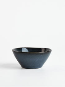 Пиала "Фьорд" из каменной керамики темно-синяя MBM HOME модель KP-131 DEEP BLUE Фото