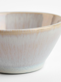 Піала "Фйорд" з кам'яної кераміки айворі MBM HOME модель KP-130 IVORY Фото