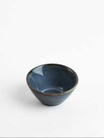 Піала "Фйорд" з кам'яної кераміки темно-синя MBM MY HOME модель KP-130 DEEP BLUE Фото