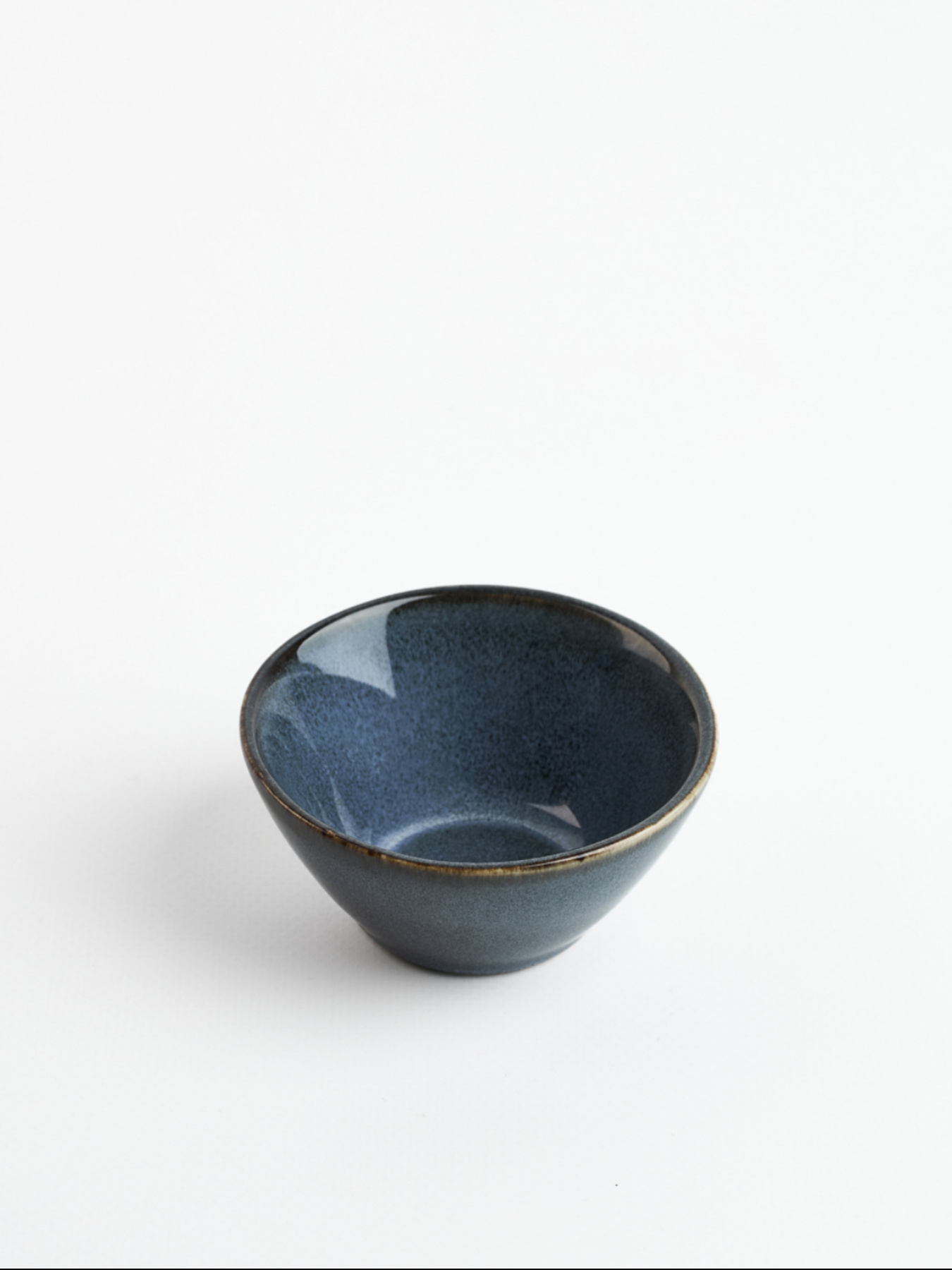 Пиала "Фьорд" из каменной керамики темно-синяя MBM HOME модель KP-130 DEEP BLUE Фото