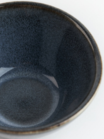 Пиала "Фьорд" из каменной керамики темно-синяя MBM HOME модель KP-130 DEEP BLUE Пиала "Фьорд" из каменной керамики темно-синяя MBM HOME модель KP-130 DEEP BLUE Фото