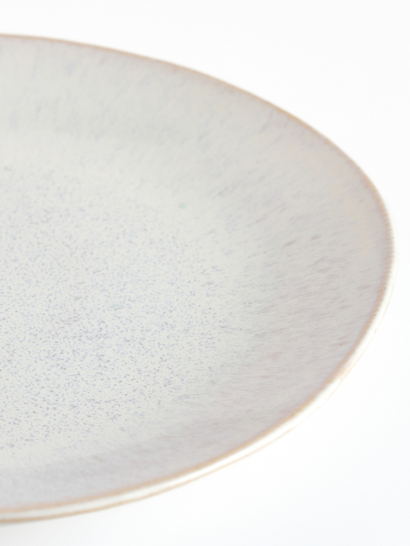 Тарілка "Фйорд" з кам'яної кераміки айворі MBM HOME модель KP-126 IVORY Фото