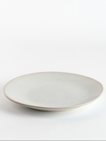 Тарілка "Фйорд" з кам'яної кераміки айворі MBM HOME модель KP-126 IVORY Фото