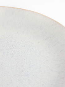 Тарілка "Фйорд" з кам'яної кераміки айворі MBM HOME модель KP-126 IVORY Фото