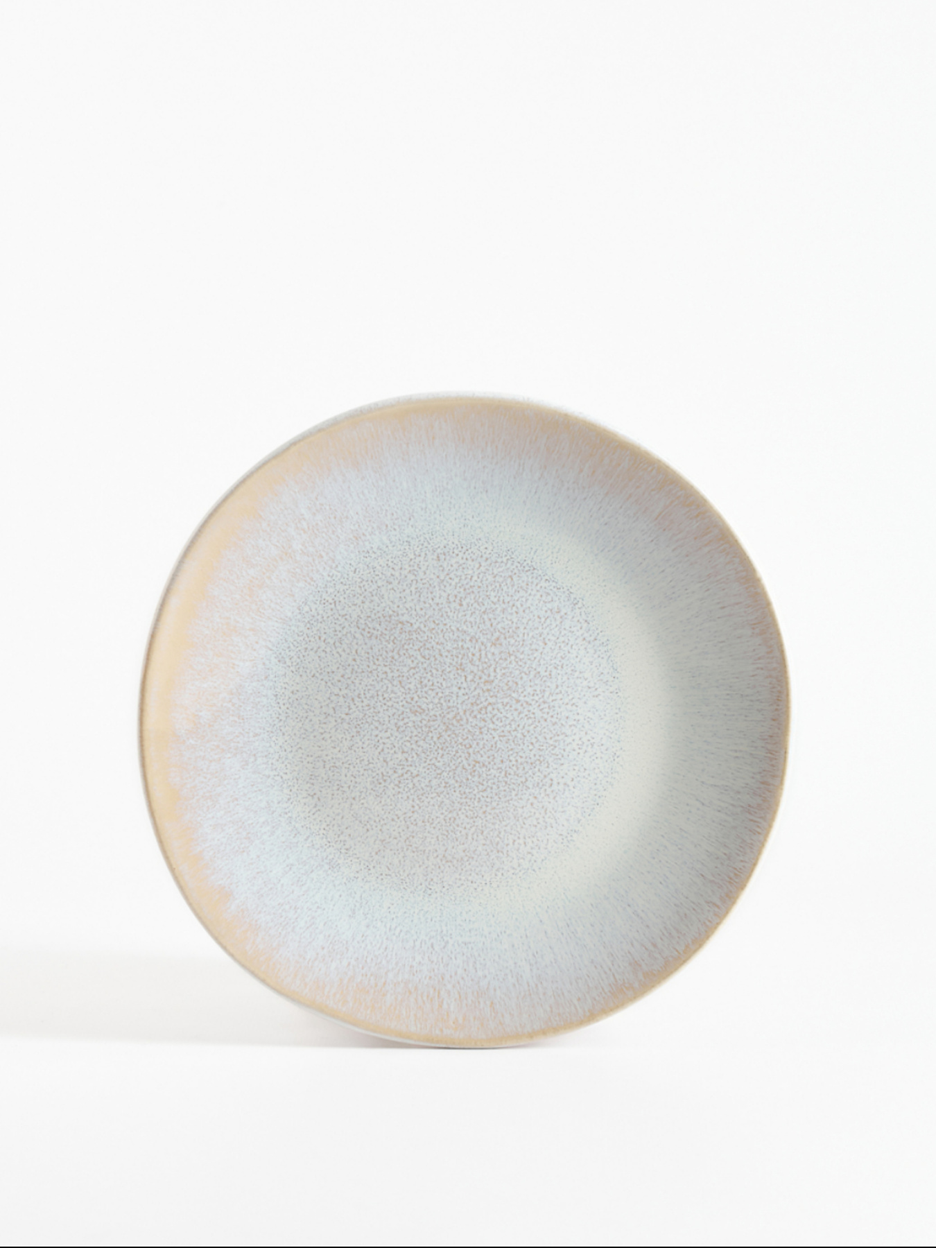 Тарілка "Фйорд" кам'яної кераміки айворі MBM MY HOME модель KP-127 IVORY Фото