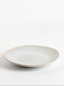 Тарілка "Фйорд" кам'яної кераміки айворі MBM MY HOME модель KP-127 IVORY Фото