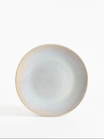 Тарелка "Фьорд" кам'яної кераміки айвори MBM HOME модель KP-127 IVORY Фото