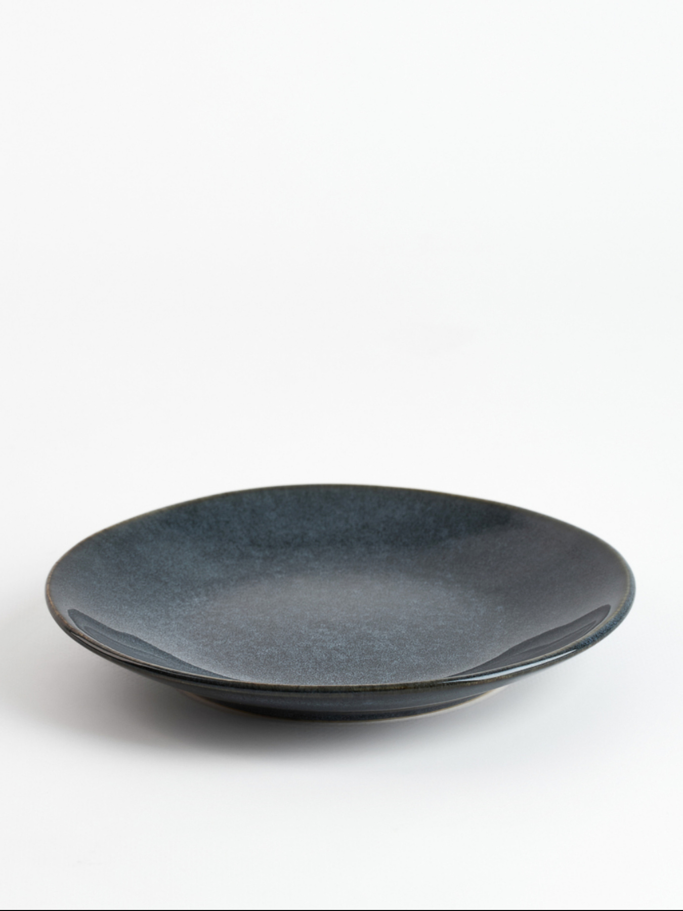 Тарелка "Фьорд" кам'яної кераміки темно-синяя MBM MY HOME модель KP-127 DEEP BLUE Фото