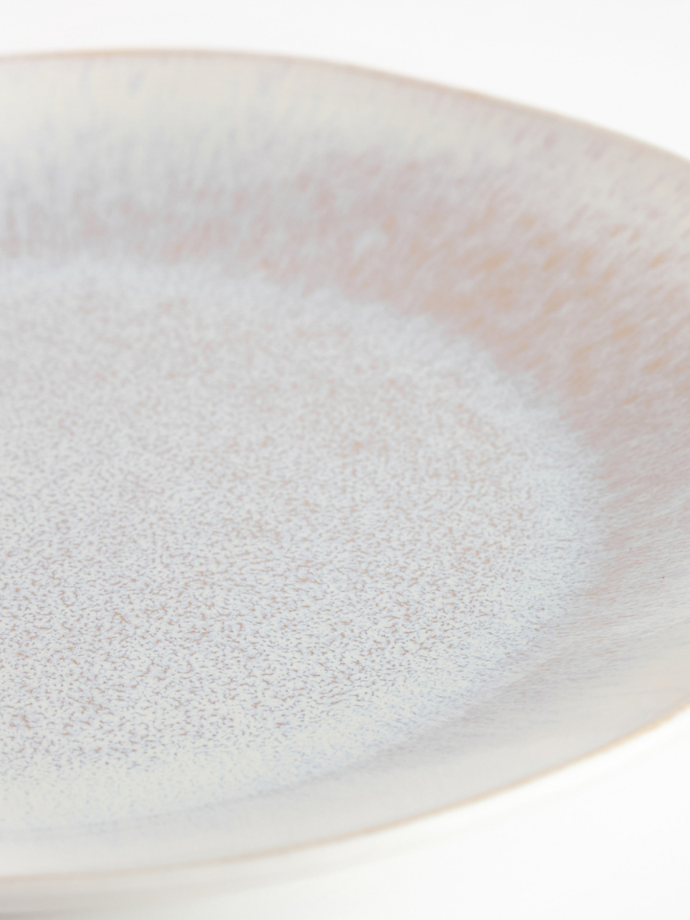 Тарілка "Фйорд" з кам'яної кераміки айворі MBM MY HOME модель KP-128 IVORY Фото