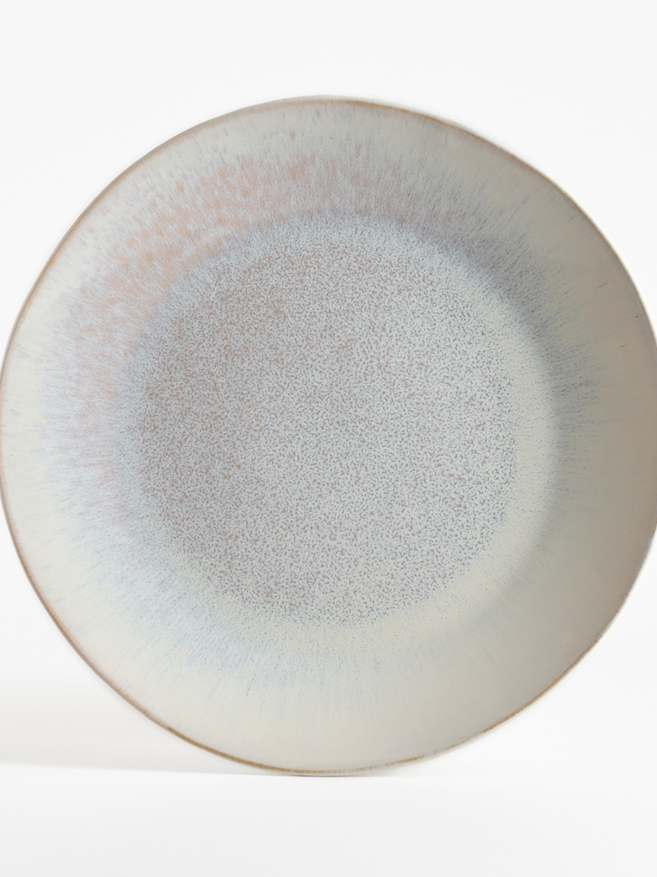 Тарілка "Фйорд" з кам'яної кераміки айворі MBM MY HOME модель KP-128 IVORY Фото