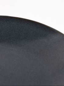 Тарілка "Фйорд" з кам'яної кераміки темно-синя MBM HOME модель KP-128 DEEP BLUE Фото