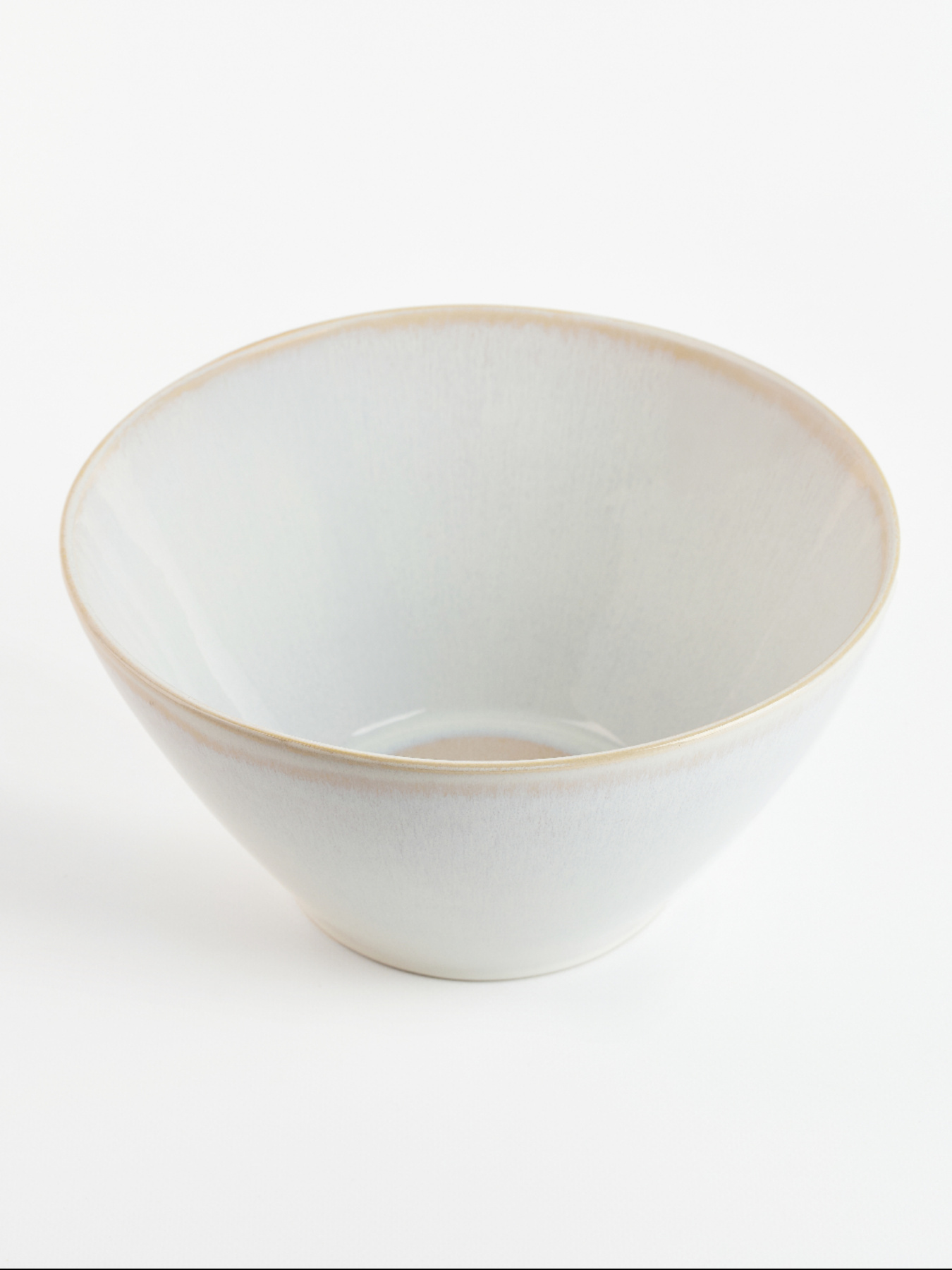 Тарелка глубокая "Фьорд из каменной керамики айвори MBM MY HOME модель KP-129 IVORY Фото