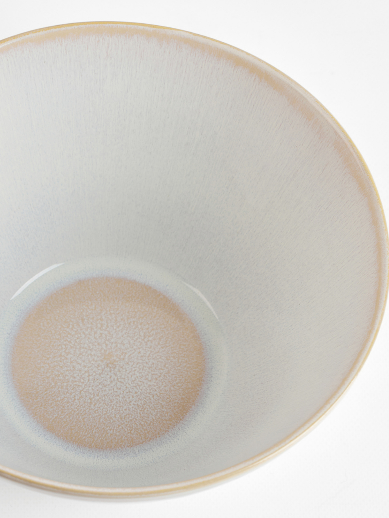 Тарелка глубокая "Фьорд из каменной керамики айвори MBM MY HOME модель KP-129 IVORY Фото