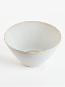 Тарелка глубокая "Фьорд из каменной керамики айвори MBM HOME модель KP-129 IVORY Фото