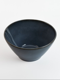 Тарелка глубокая "Фьорд" из каменной керамики темно-синяя MBM HOME модель KP-129 DEEP BLUE Тарелка глубокая "Фьорд" из каменной керамики темно-синяя MBM HOME модель KP-129 DEEP BLUE Фото