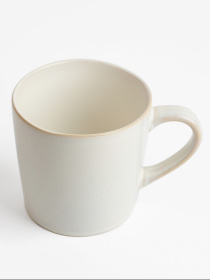 Кружка "Фьорд" из каменной керамики айвори MBM MY HOME модель KP-125 IVORY Фото
