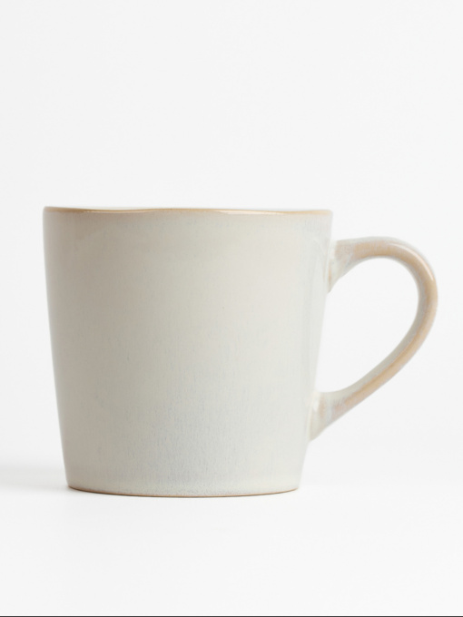 Кружка "Фьорд" из каменной керамики айвори MBM HOME модель KP-125 IVORY Фото