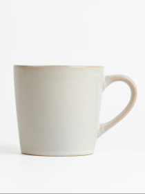 Кружка "Фьорд" из каменной керамики айвори MBM HOME модель KP-125 IVORY Фото