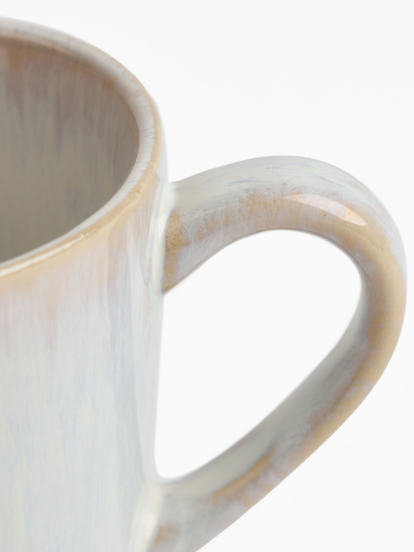 Чашка "Фйорд" з кам'яної кераміки айворі MBM HOME модель KP-133 IVORY Фото