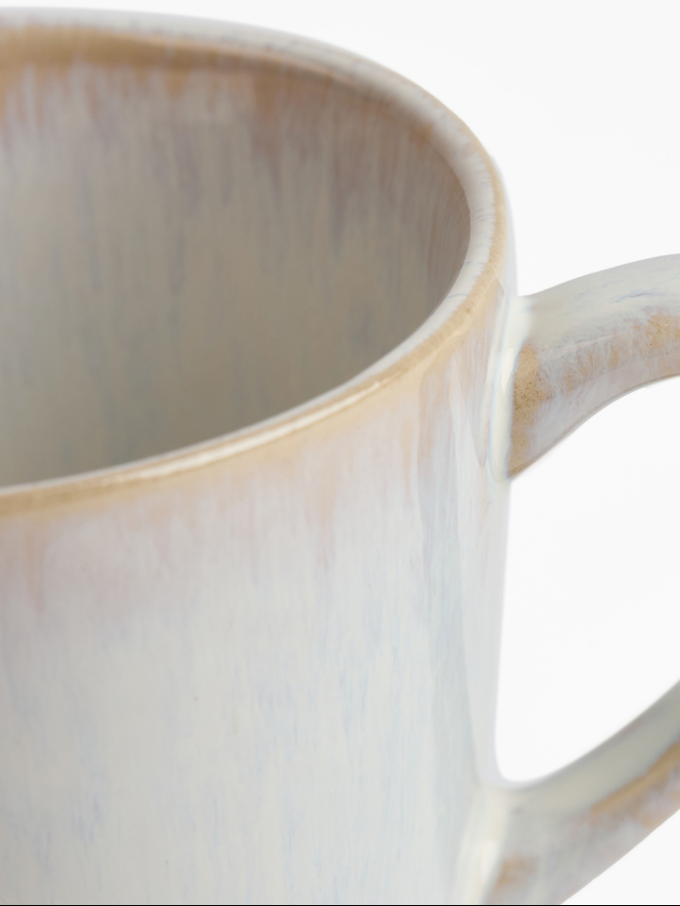 Чашка "Фйорд" з кам'яної кераміки айворі MBM HOME модель KP-133 IVORY Фото