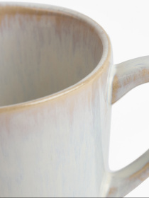 Чашка "Фйорд" з кам'яної кераміки айворі MBM HOME модель KP-133 IVORY Фото