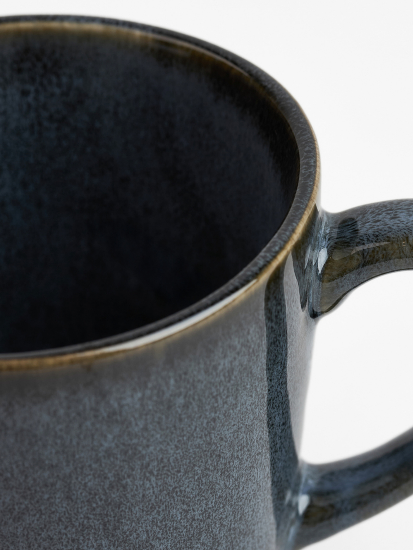 Чашка "Фьорд" из каменной керамики темно-синяя MBM HOME модель KP-133 DEEP BLUE Фото