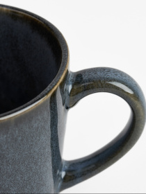Чашка "Фьорд" из каменной керамики темно-синяя MBM HOME модель KP-133 DEEP BLUE Чашка "Фьорд" из каменной керамики темно-синяя MBM HOME модель KP-133 DEEP BLUE Фото