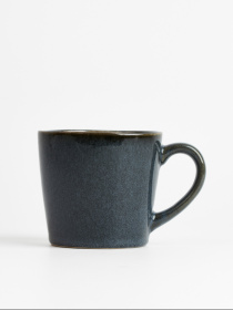 Чашка "Фьорд" из каменной керамики темно-синяя MBM HOME модель KP-133 DEEP BLUE Фото